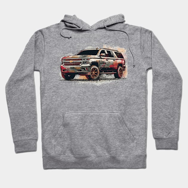 Chevrolet Suburban Hoodie by Vehicles-Art